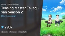 Nhất quỷ nhì ma thứ ba Takagi ss2 tập 07-10 thuyết minh