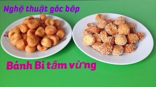 CÁCH LÀM BÁNH BI TẨM VỪNG- NGHỆ THUẬT GÓC BẾP