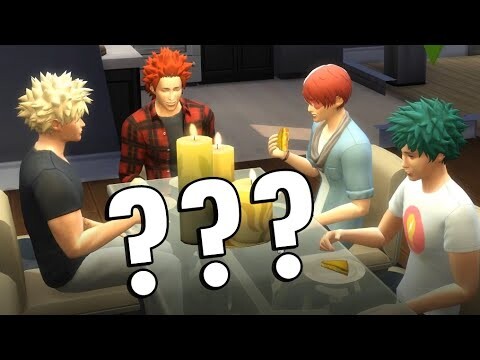 THE BOYS EAT SANDWICHES... WITH LOVE | BNHA The Sims #02