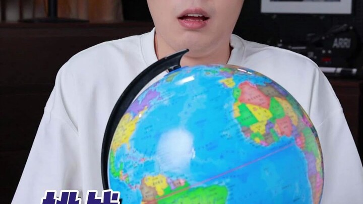 Challenge: Eat whatever food is available in whichever country you end up in!