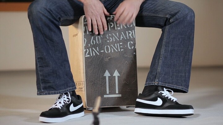 Cajon 2inOne Black Edition Size L CP404BLK | Percussion Instrument