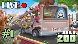 [Let's Build a Zoo]สร้างสวนสัตว์สุดกาวกันเถอะ Ep.1 #Vtuber