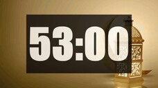 53 Minute Timer | Loud Alarm | Time call