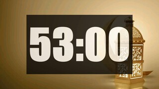 53 Minute Timer | Loud Alarm | Time call