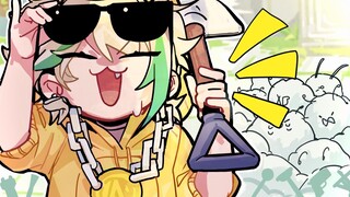 [Aza Editing] Aza beats up the little woolen thread