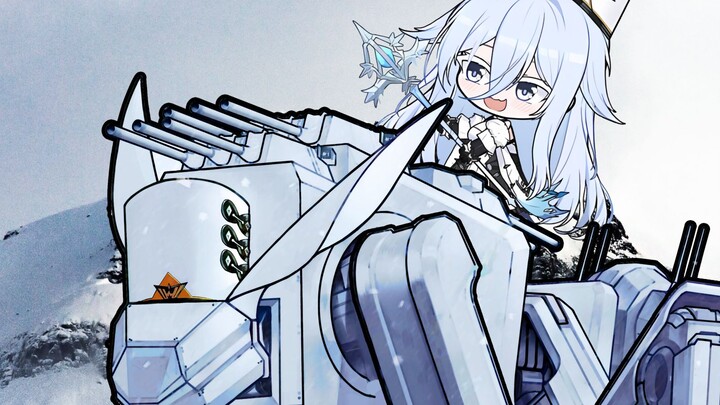 [Azur Lane] Su Meng: Lihat mecha Arctic Hare saya!