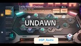 🔵 UNDAWN 🔵 | Event Lucky Raven Checkers |