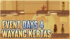 Event Wayang Kertas Hari Ke 4 - Genshin Impact 3.4