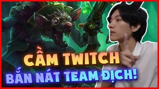 HIẾU LEBLANC BẮN NÁT TEAM ĐỊCH VỚI CON BÀI TẨY TWITCH Ở TRONG TAY !!!