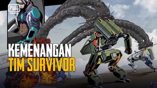 PUBG MOBILE | Kemenangan Tim Survivor!