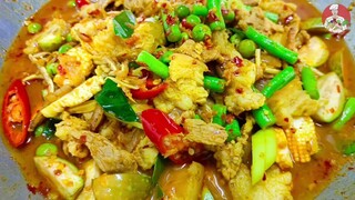 แกงป่าขาหมู Wild Pork Leg Curry วิธีทำไม่ยากใครทำก็อร่อย (ทำขายก็ดี) สไตล์ | ครัวบ้านๆ Channel