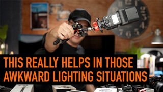 Non-Traditional Ways to Mount your Off Camera Flash to get the Best Lighting Results