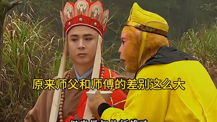 So this is how big the difference between “shifu” and “shifuzi” really is.