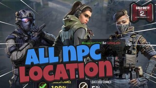 SEMUA LOKASI NPC OPERATORS EVENT COUNTER ATTACK!! CODM INDONESIA