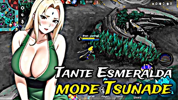 Esmeralda mode Tsunade🥵  dada nya besar banget 😋