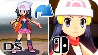Pokémon Brilliant Diamond & Shining Pearl - Comparison (DS - Switch)