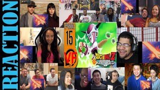 DragonBall Z Abridged: Episode 15 - TeamFourStar (TFS) REACTIONS MASHUP
