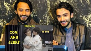 BTS jungkook and Kim Taehyung funny Moments|Pakistani Reaction #bts #jungkook #kimtaehyung