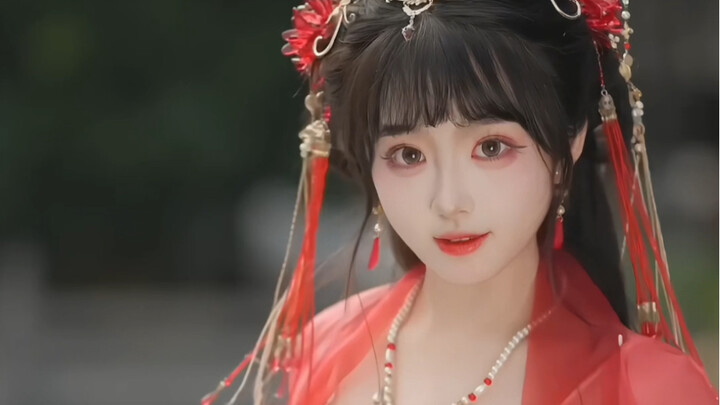 "Putri kecil tercinta di gerbang istana" [Xu Lingxi]