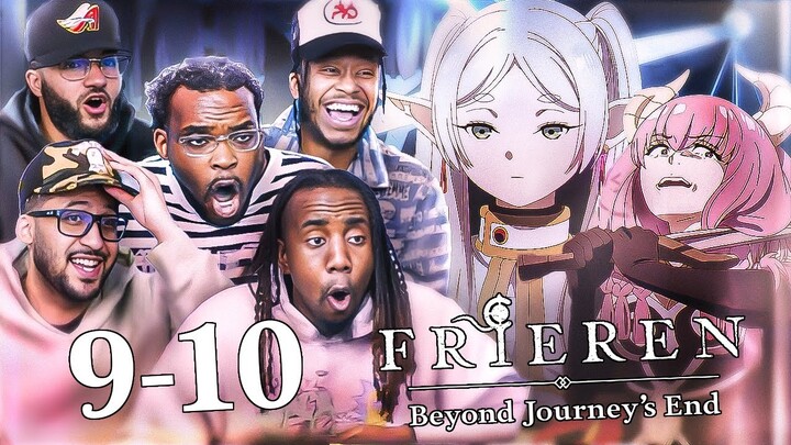 Frieren vs Aura WAS WILD!  | Frieren: Beyond Journey's End Ep 9-10 Reaction