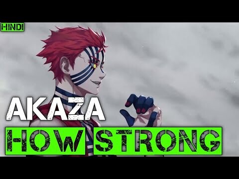 How Strong is Akaza | Upper Moon 3 | 12 Kizuki | Demon Slayer | in Hindi | Anime Mist |