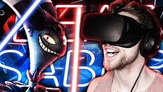 HELLUVA BOSS IMP SONG ON BEAT SABER!?