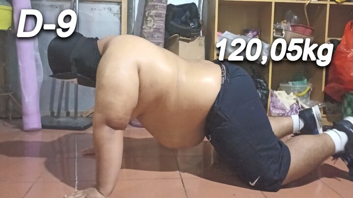 Hari Ke 9 - Semangat Joging dan Push Up!!!