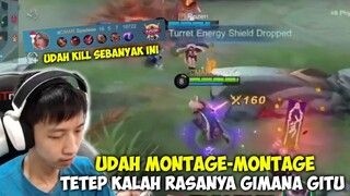 UDH LAMA GA MAIN LANCE.. SEKALINYA MAIN GINI AMAT YA :) UDAH MONTAGE" PADAHAL..