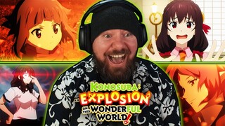 MEGUMIN TIME! Konosuba An Explosion on This Wonderful World Episode 1 REACTION