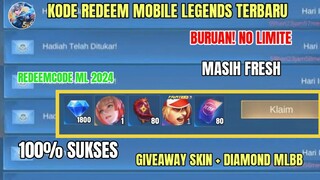 BURUAN KLAIM! 4 KODE REDEEM ML TERBARU KODE REDEEM MOBILE LEGENDS HARI INI UPDATE MEI 2024