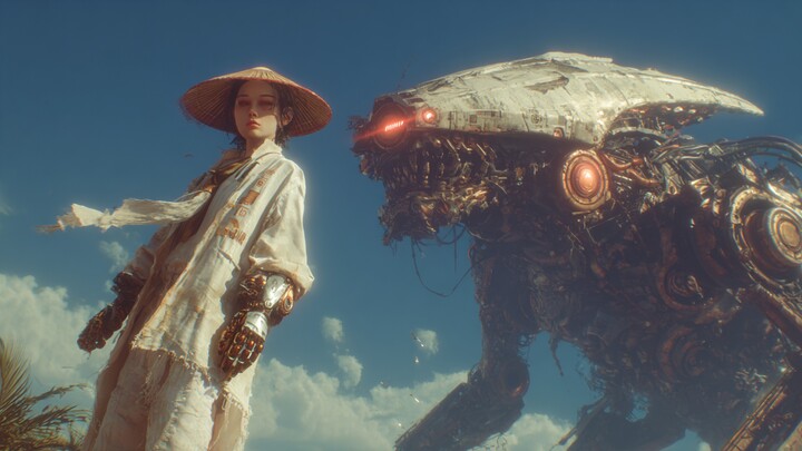ภาพยนตร์กำลังภายในจีนเวอร์ชัน “ไซเบอร์พังก์ 2077”