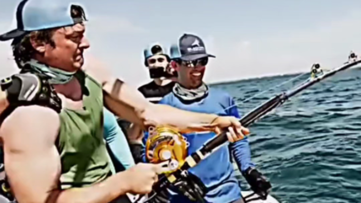 I thought it would be nothing special, but I ended up catching a sea monster.