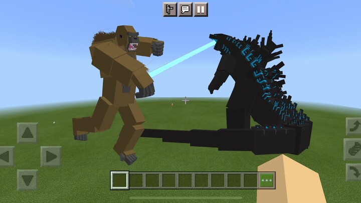 Godzilla vs Kong MOD in Minecraft PE