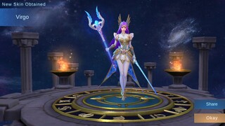 Getting Odette's Zodiac Skin - Virgo on Zodiac Summon - Mobile Legends