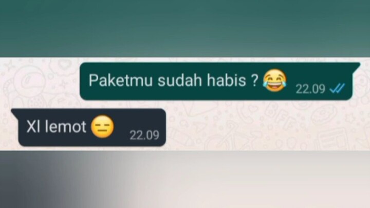 cara kerjain temen lu kalo chat wa lu gak di bales 😂😂😂