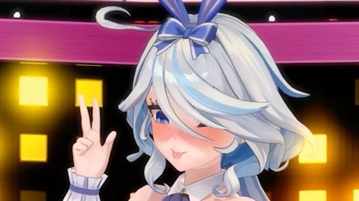 [MMDD/ Genshin Impact] Bunny girl Fufu's kicking exercise 🥵🥵🥵