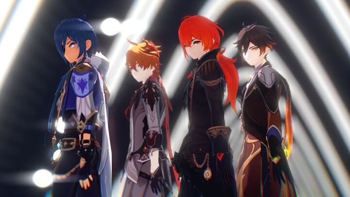 [Genshin Impact MMD] Teyvat Adult Men ❤ [Zhong/Gong/Di/Kai] ❤ Next Level