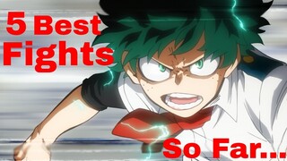 5 Best Action Scenes From My Hero Academia S4