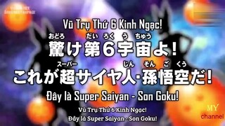 Trận Chiến Giữa Vũ Trụ Thứ 6 Và Vũ Trụ thứ 7 - 7 Viên Ngọc Rồng Siêu Cấp 😍☺️💥