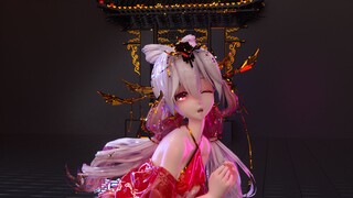 MD布料 MMD《云月谣》红衣弱音 C4D OC渲染 (移动屏)