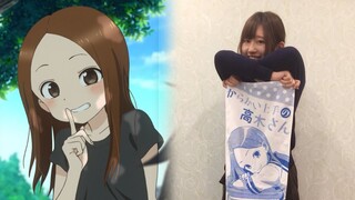 "Rie, you're pretty much Takagi-san" - Takahashi Rie no Waku Waku Tours