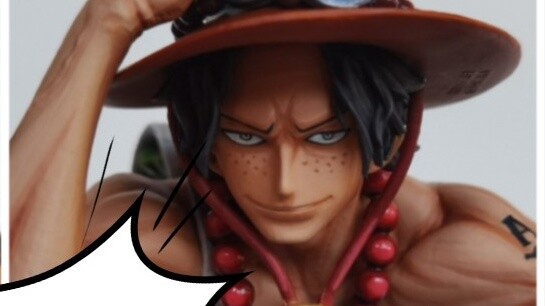 Crouching Ace comic color repaint