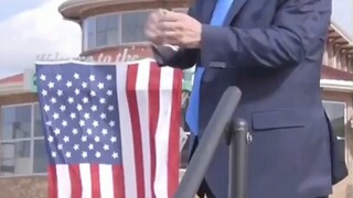 Biden scolded Trump for sitting in his office and watching the riots. Trump asked: When will Biden b