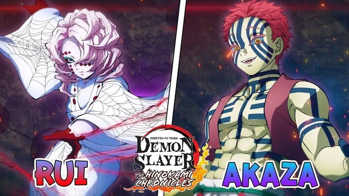รีวิว 2 อสูรจันทราตัวใหม่สุดโหด "รุย" และ "อาคาสะ" !  | DemonSlayer Hinokami Chronicles