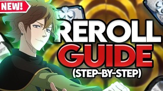 BLACK CLOVER MOBILE REROLL GUIDE! STEP-BY-STEP INSTRUCTIONS, ACC DELETION, BEST VPN'S & REWARD CLAIM