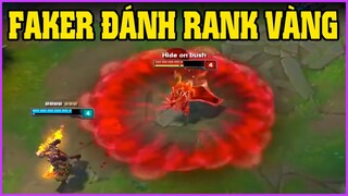 Đây là cách mà Faker xử lý ở Rank vàng, Jankos phát hiện ra siêu nhân ở mùa 11