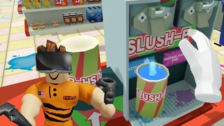 Horangi Bekerja Di Kedai Serbaneka 24 Jam!!! [Job Simulator VR Store Clerk] (VR MALAYSIA)