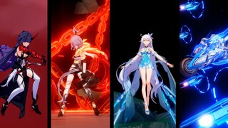 Pesta visual yang dibawakan oleh "Honkai Impact Three Herrscher Skills Slow Motion"!