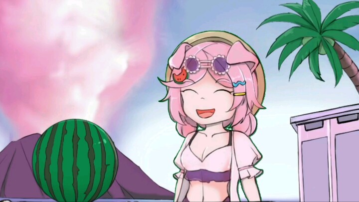 [Ark Animation] Cô bé Susie ăn dưa hấu