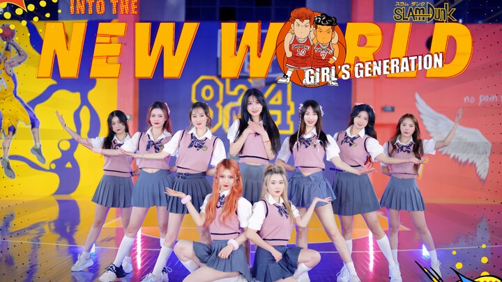[Girls' Generation] A world where youth never ends | Slam Dunk meets Girls' Generation's cross-dimen